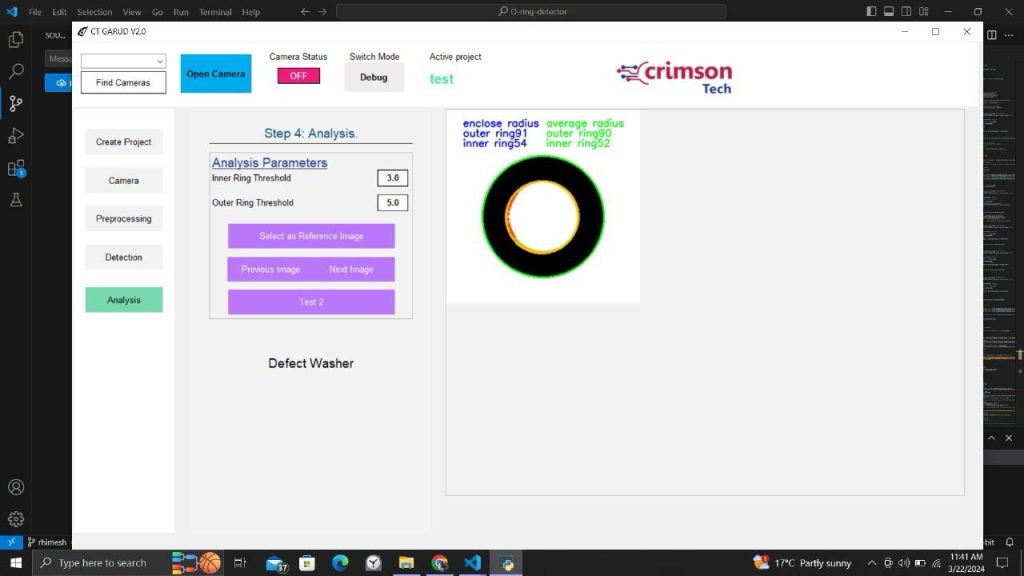 Automated O-Ring Inspection System